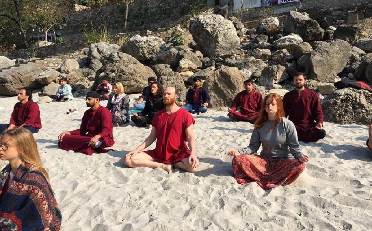 Meditation in Rishikesh